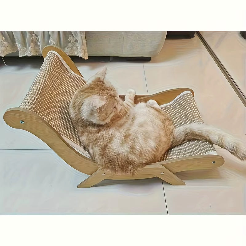 Cat Scratch Board, Cat Rest Chair, Non Shedding, Wear-Resistant Integrated Pet Sofa, Paw File, Oversized Cat Paw Pad