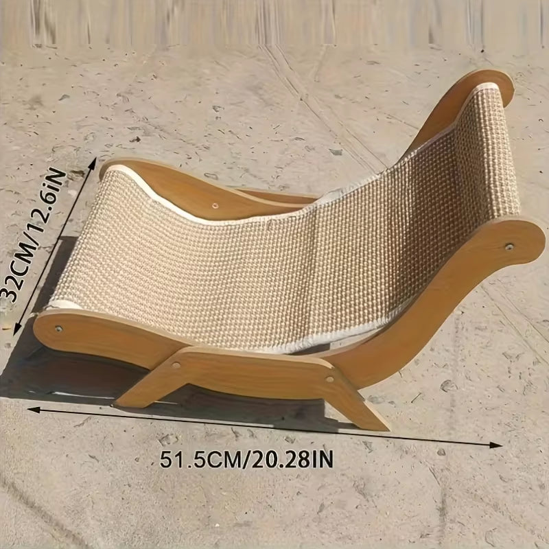 Cat Scratch Board, Cat Rest Chair, Non Shedding, Wear-Resistant Integrated Pet Sofa, Paw File, Oversized Cat Paw Pad